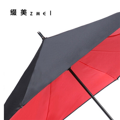

ZHUIMEI Plain touch double-layer reverse umbrella double insulation 6302