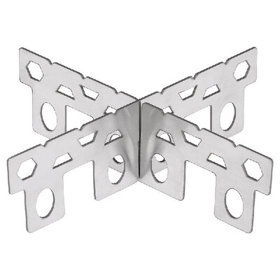 

Stainless Steel Alcohol Stove Rack Cross Stand Outdoor Camping Stove Stand Support Rack