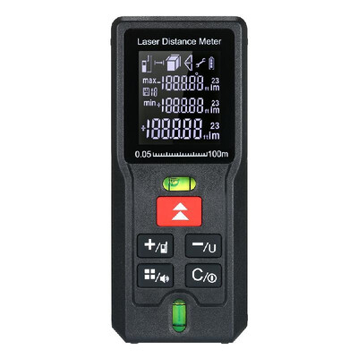 

Handheld Digital Laser Distance Meter Portable Mini Range Finder High-precision Rangefinder MInFt 20Groups Data Storage LCD Disp