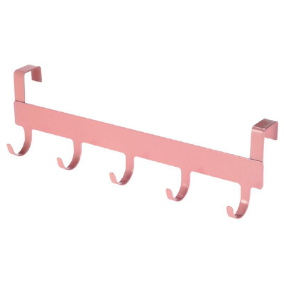 

Space-saving Door Hook Multifunctional Hanging Hooks Coat Holder Robe Hook Towel Hooks Clothes Hook Rack with 5 Hooks