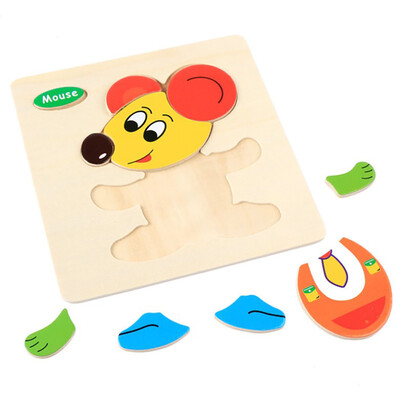 

Tailored Wooden Puzzle Educational Developmental Baby Kids Training Toy