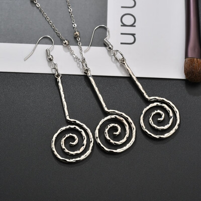 

Temperament Lady Hollowed Out Peach Heart Imitation Pearl Earrings Necklace Sweet New Exquisite Wedding Party Jewelry Set