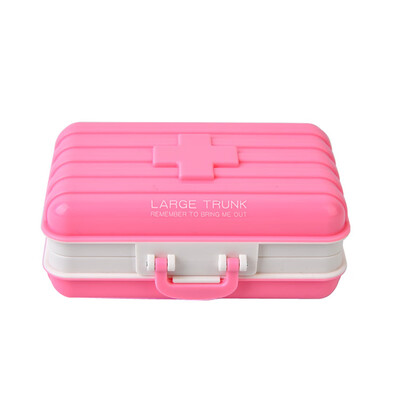 

Toponeto Pill Medicine Box Holder Storage Organizer Container Case Portable