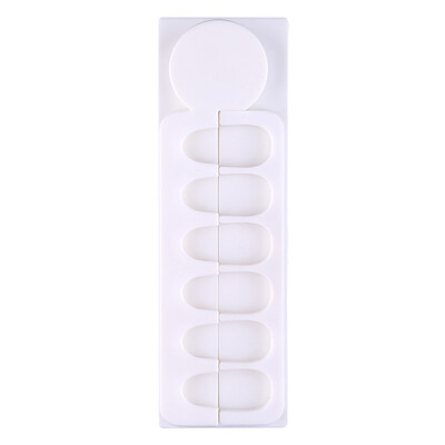 

Nail Art Color Card Compact Portable Magnetic Adsorption Detachable Fake Nail Color Display Tool