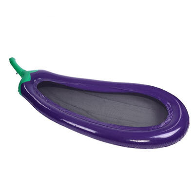 

Greensen PVC Eggplant Shape Air Matress Swimming Pool Beach Inflatable Float Cushion Water Floating Bed