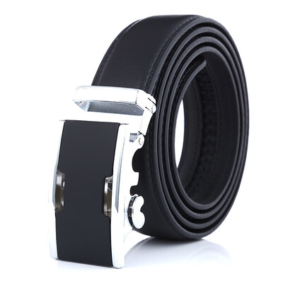 

2019Top sale Designer belt For men British style Genuine Leather men brown Belts New black Automatic Metal Belt men
