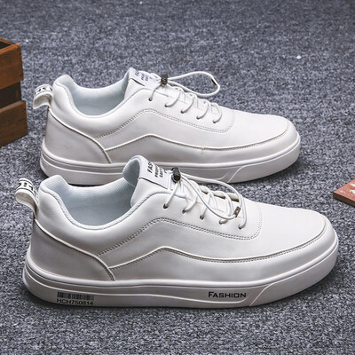 

2019 new autumn shoes mens casual white shoes wild white tide shoes shoes Korean version of the trend of wild mens shoes