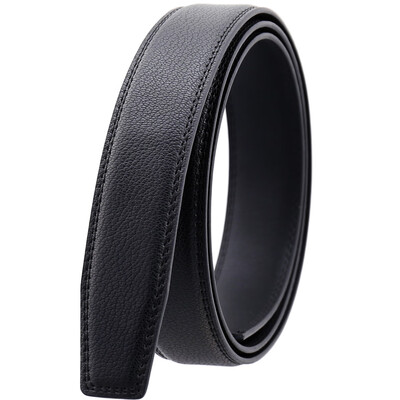 

34CM wide mens belt leather belt automatic buckle belt LY35-3358