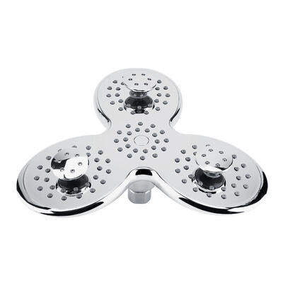 

Greensen Full Plating American Conceal Install Top Spray Shower Head Water-Saving Showerhead