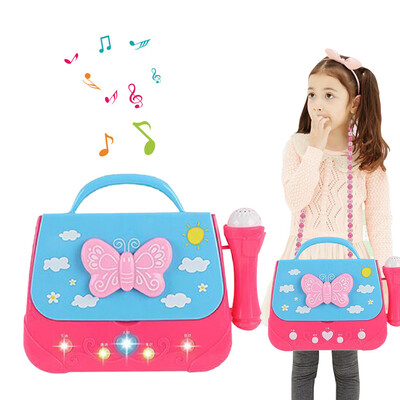 

YIWULA Battery Operated Portable Singing Machine with Adorable Sing-Along Boom Box