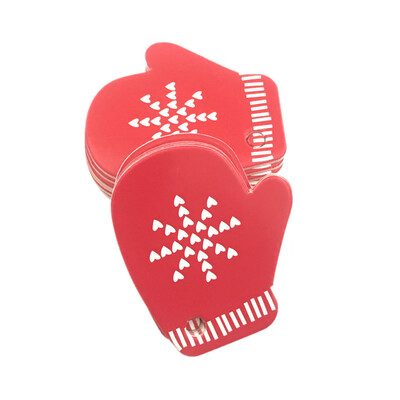 

Toponeto 50Pcs Santa Claus Christmas Tag Candy Bag Decoration Gift Hang Tags