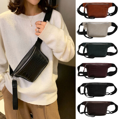 

Tailored Womens crocodile leather multicolor chest bag fashion high quality handbag