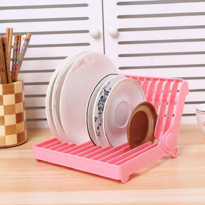 

Plate Storage Home Racks Organizer Foldable Utensils Holders Kitchen Tools