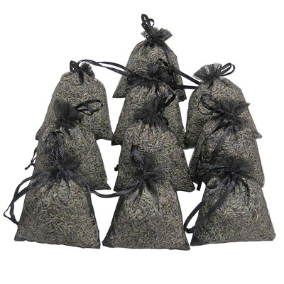 

Gobestart 15 Bags of Dried Lavender in Small Lilac Organza Bags -Real Flower Wedding