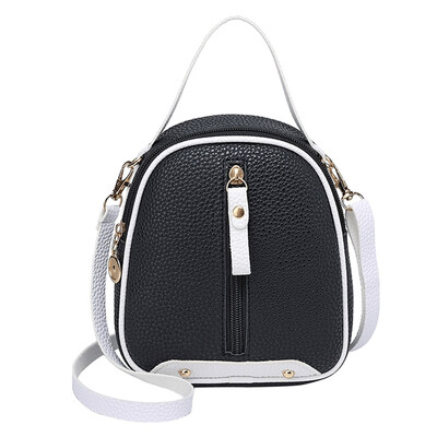 

Women Small Shoulder Bag PU Letter Zipper Messenger Bag Female Mobile Phone Bag Vintage Handbags Bolsos Feminina T10