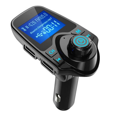 

Universal Car Mp3 Audio Multi-function Dual USB Ports Car Bluetooth Receiver Car MP3 Player Music U Disk