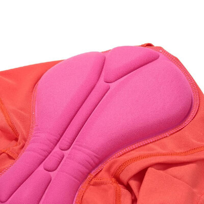 

High-waisted Women Bicycle Cycling Underwear Gel 3D Padded Bike Short Pants