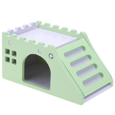 

Hamster Staircase Villa Sleeping House Golden Bear Pet Nest Log Cabinet