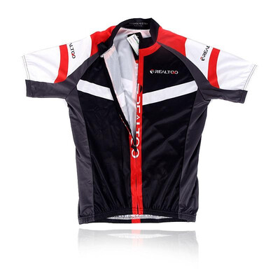 

Mens Cycling Jersey Shirt Bike Bicycle RedBlack
