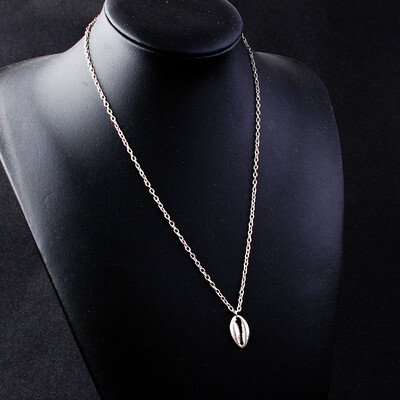 

Vintage Fashion Silver Alloy Conch Gold Shell Necklace For Women shape Pendant Simple Seashell Ocean Beach Bohemian Jewelry
