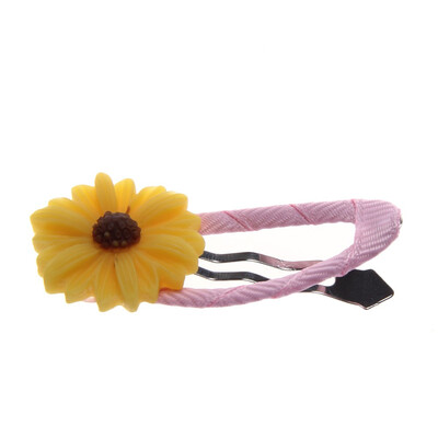 

〖Follure〗Child Chrysanthemum Hairpin BB Clip Beige