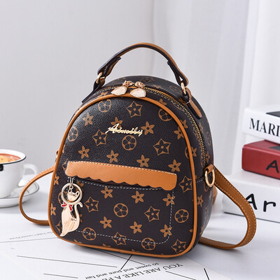 

Korean edition Chao Shoulder Bag Womens Fashion Baitao Leisure Single Shoulder Slant Bag Mini Backpack Womens Bag