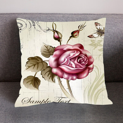 

〖Follure〗Print Pillow Case Polyester Sofa Car Cushion Cover Home Decor