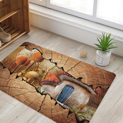 

Greensen 3D Printing Floor Mat Non-Slip Door Mat Kitchen Bathroom Bedroom Carpet 4060cm