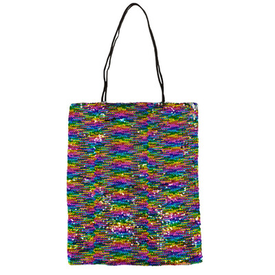 

Tailored Women Sequins Colorful Shoulder Bags Princess Shopping Bags Bling Handle Bags