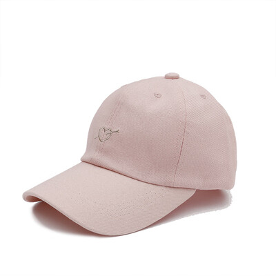 

Hat lady Korean version of summer sun hat simple embroidered baseball cap outdoor leisure sports with a cap-and-tongue tide