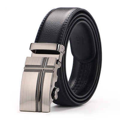 

Automatic Buckle Belt Leather Belt Men Designer Belts Men High Quality Cinturones Hombre Ceinture Homme Cinto Strap Automatic