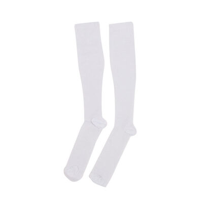 

Kozart Womens Nylon Compression Outdoor Anti-Fatigue Knee High Stockings Compression Support Sport Socks Black