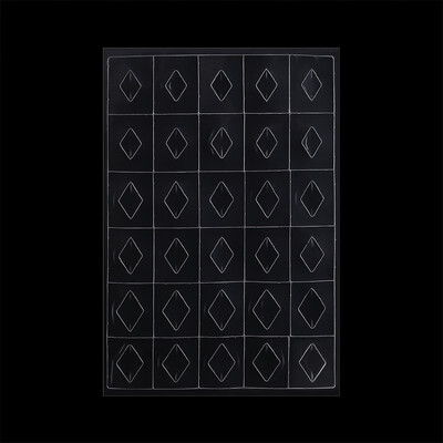 

Toponeto New Fashion Nail Gemstone Mold Mirror Diamond Gemstone Plastic Patch Mold