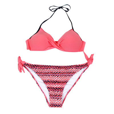 

Roseonmyhand Womens Padded Push-up Bra Bikini Set Swimsuit Bathing Suit Swimwear Beachwear