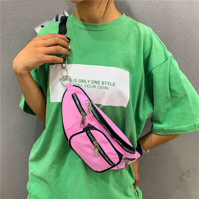 

Tailored Women Fashion Zipper Wild Chest Bag Waist Bag Messenger Bag Shoulder Bag