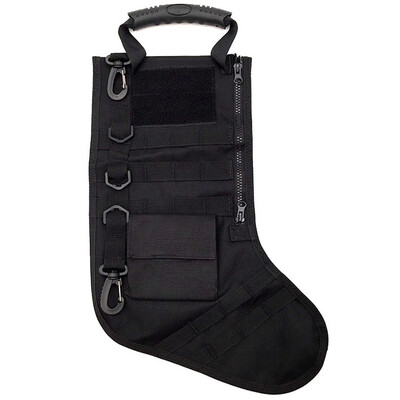 

Tailored Tactical Christmas Stocking Molle Military Christmas Stocking Desert Woodland BK