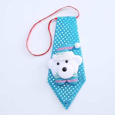 

Sequined Christmas Tie Christmas Gift for Kids Party Festival Decoration Dress Up Tie