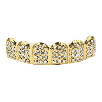 

New Hot Hip-hop with diamond braces design for Birthday party&Party decoration