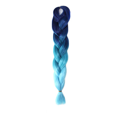 

〖Follure〗Individual Braid Wigs Big Braids Color Gradient Small Black Dirty Pigtail