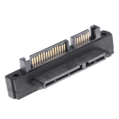 

90 Degree 715Pin SATA Male to Female Port Adapter Card for SATA HDD SSD