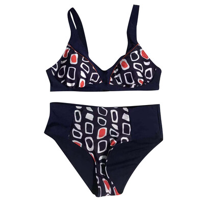 

Saidsome Women Printing Bandage Bikini Set Brazilian Swimwear Beachwear Swimsuit