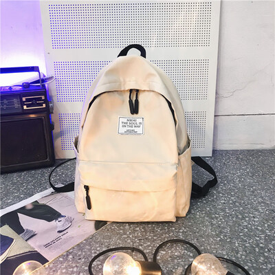 

Ins Wind bf Backpack Female Korean High School Students Campus Japanese Department Ancient Feeling Girl Simple Backpack Backpack