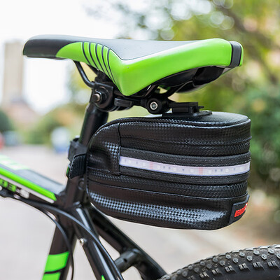

LEADBIKE A41 Bicycle Tail Package USB Charging Waterproof LED Light Warning Saddle Bag