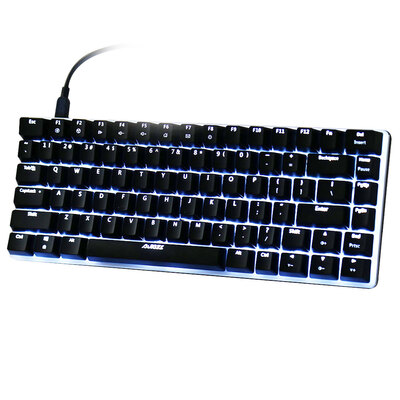 

Refurbished Ajazz AK33 Blue Switch Backlight Mechaincal Gaming Keyboard 82 Keys