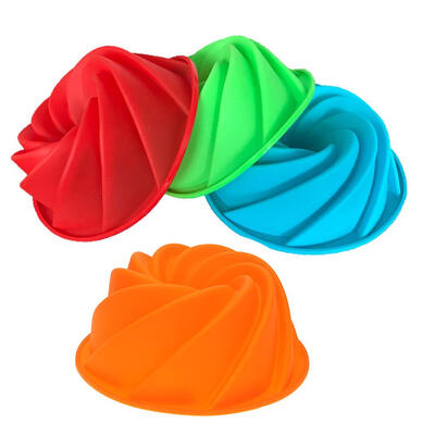 

Small Size Silicone Spiral Cake Mold Chocolate Mould Baking Kitchen Tools