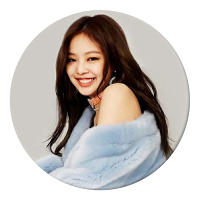

Black Pink tin Plate Badge Brooch Cute Cartoon Brooch Bag Pendant Boys Girls Accessories hot Gift for Fans