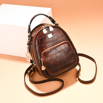 

Womens backpack female Korean fashion personality wild female bag 2019 new cool tide bag female bag