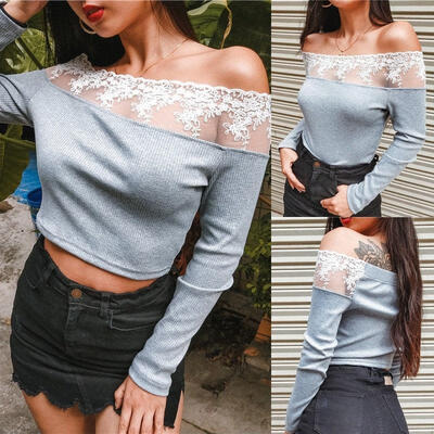 

Fashion Women Ladies Loose Casual Long Sleeve T-Shirt Cotton Blouse Tops T-Shirt