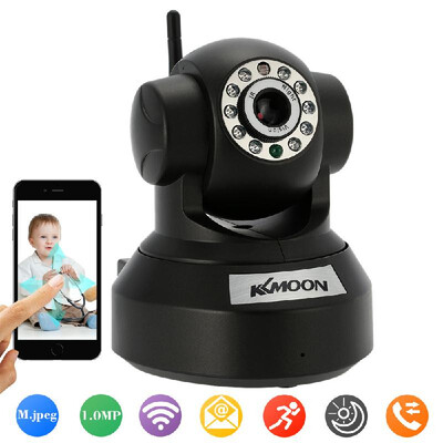 

KKmoon® 10MP Camera PnP P2P Pan Tilt IR WiFi Wireless Network IP Webcam
