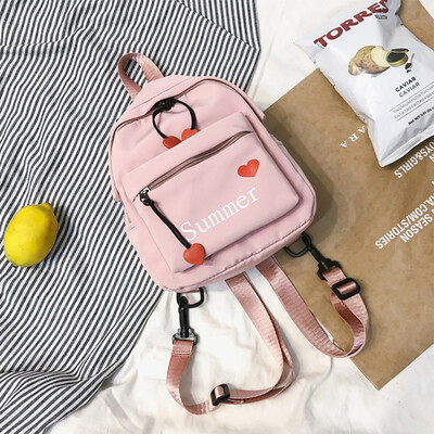 

Tailored Womens Fashion Backpack Waterproof Nylon Bag Love Letter Shoulder Bag